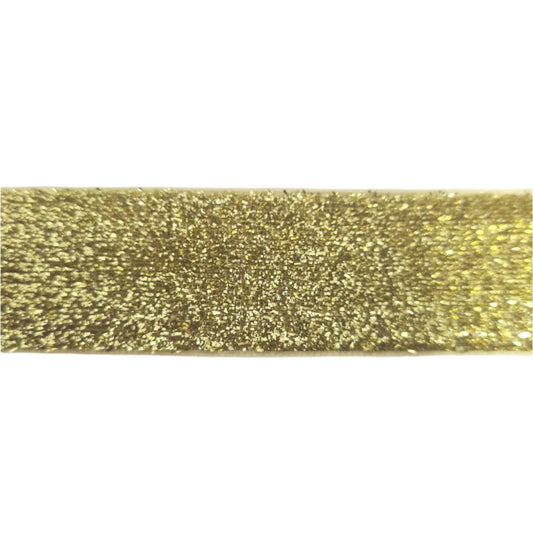 Gold Sparkly Wide Ribbon