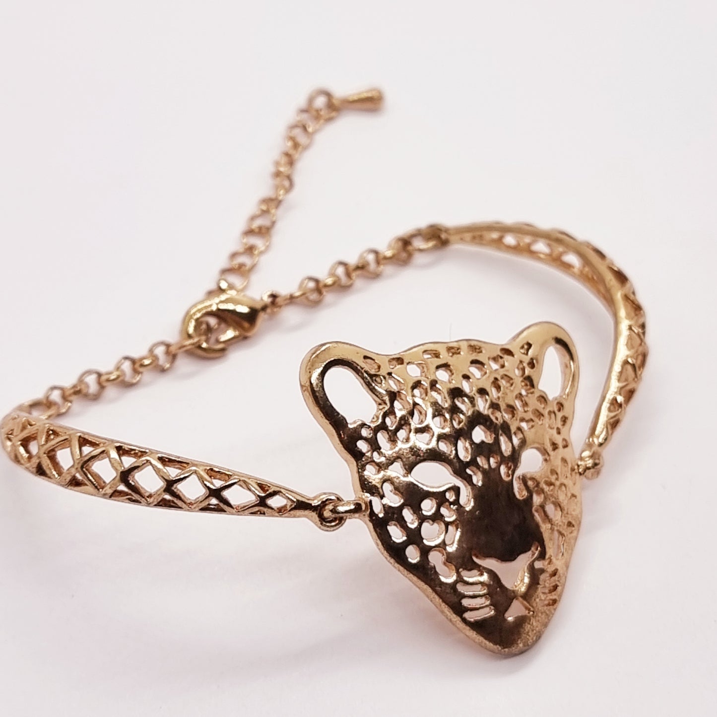 Leopard Head Bracelet