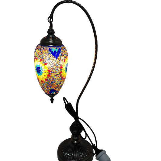 Turkish Swan Mosaic Lamp - TL21