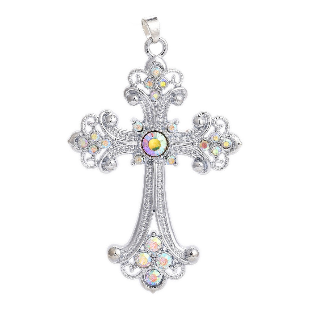 Rhinestone Cross Pendant