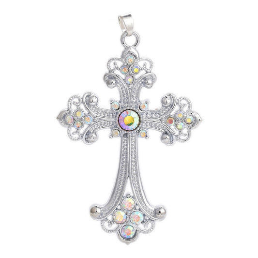 Rhinestone Cross Pendant