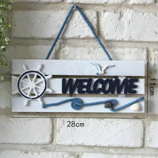 Nautical Welcome Sign