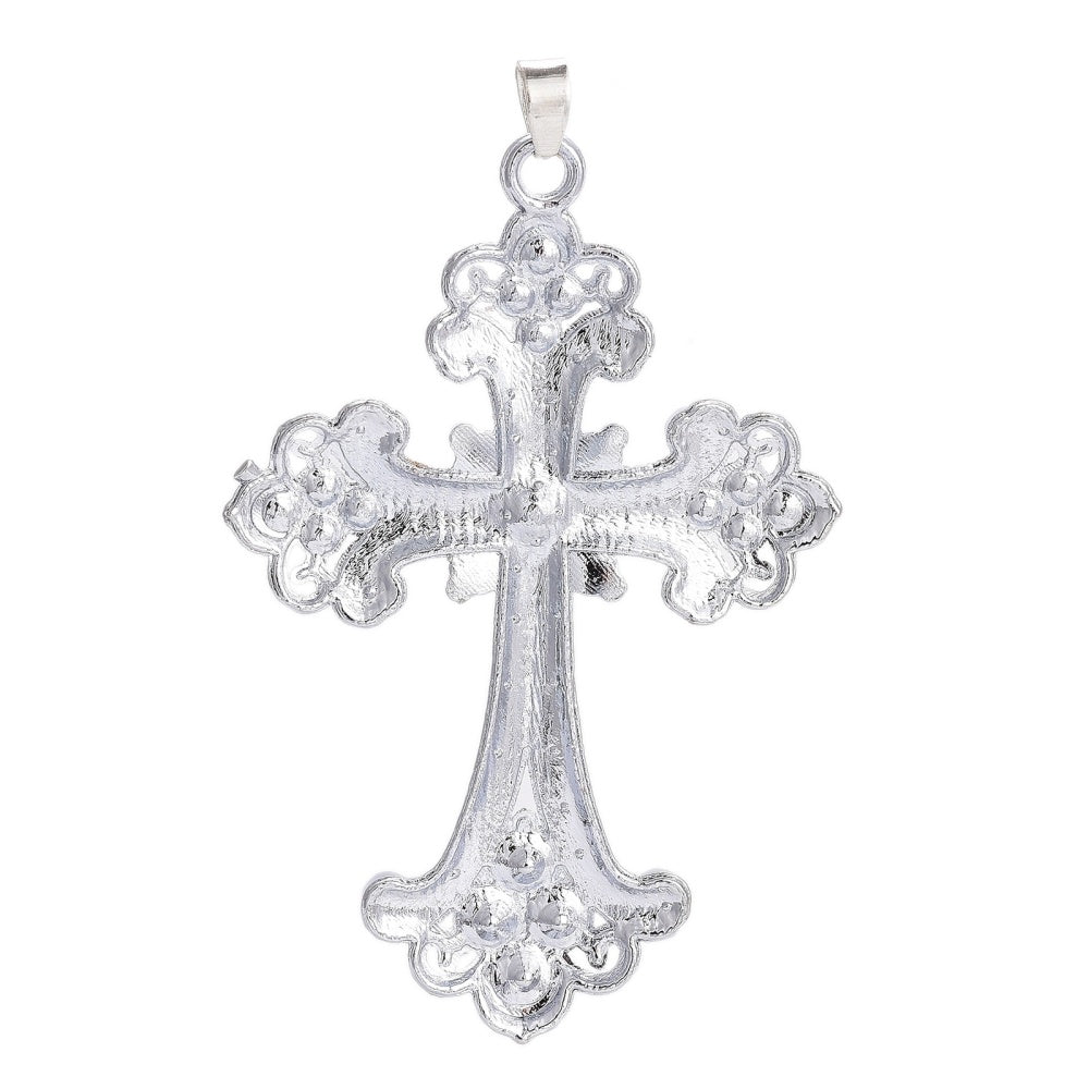 Rhinestone Cross Pendant