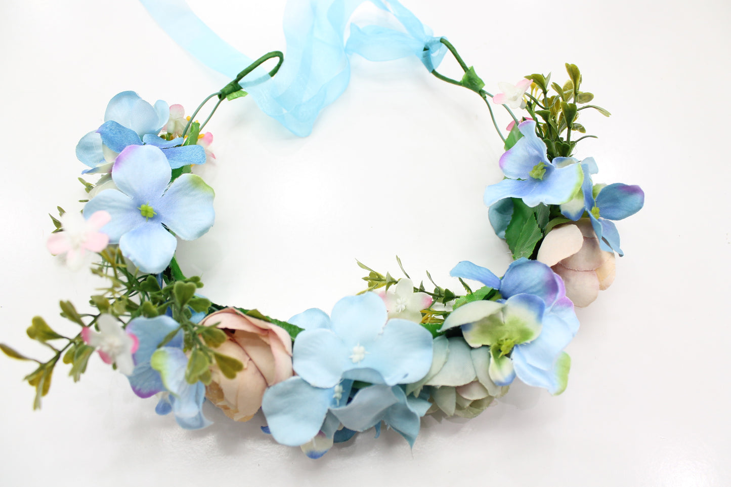 Vintage Colours Floral Hair Crown