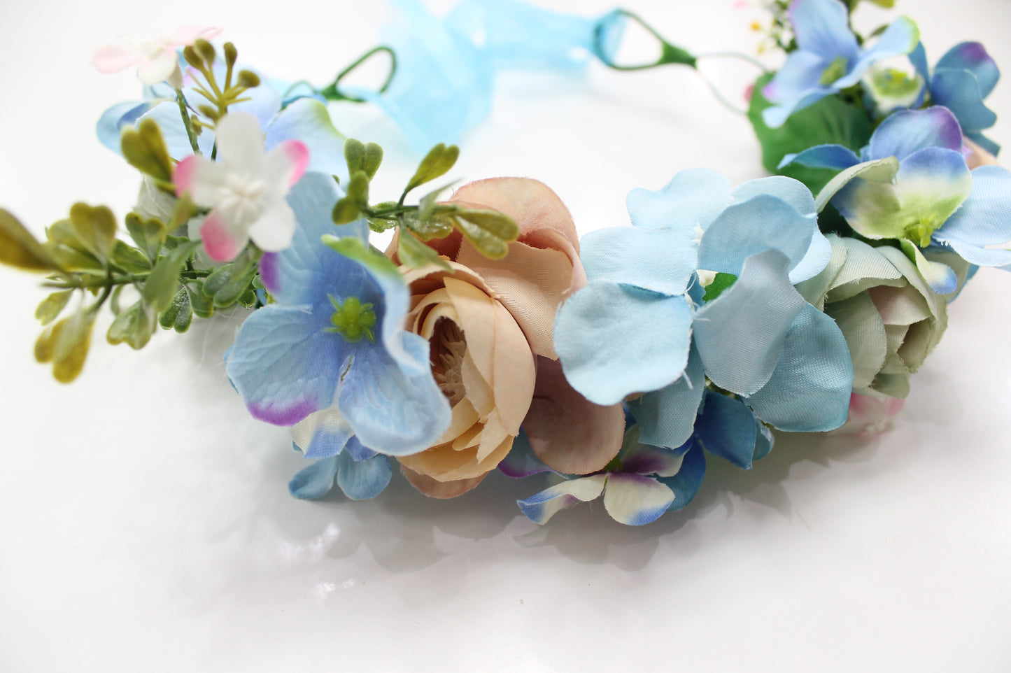 Vintage Colours Floral Hair Crown