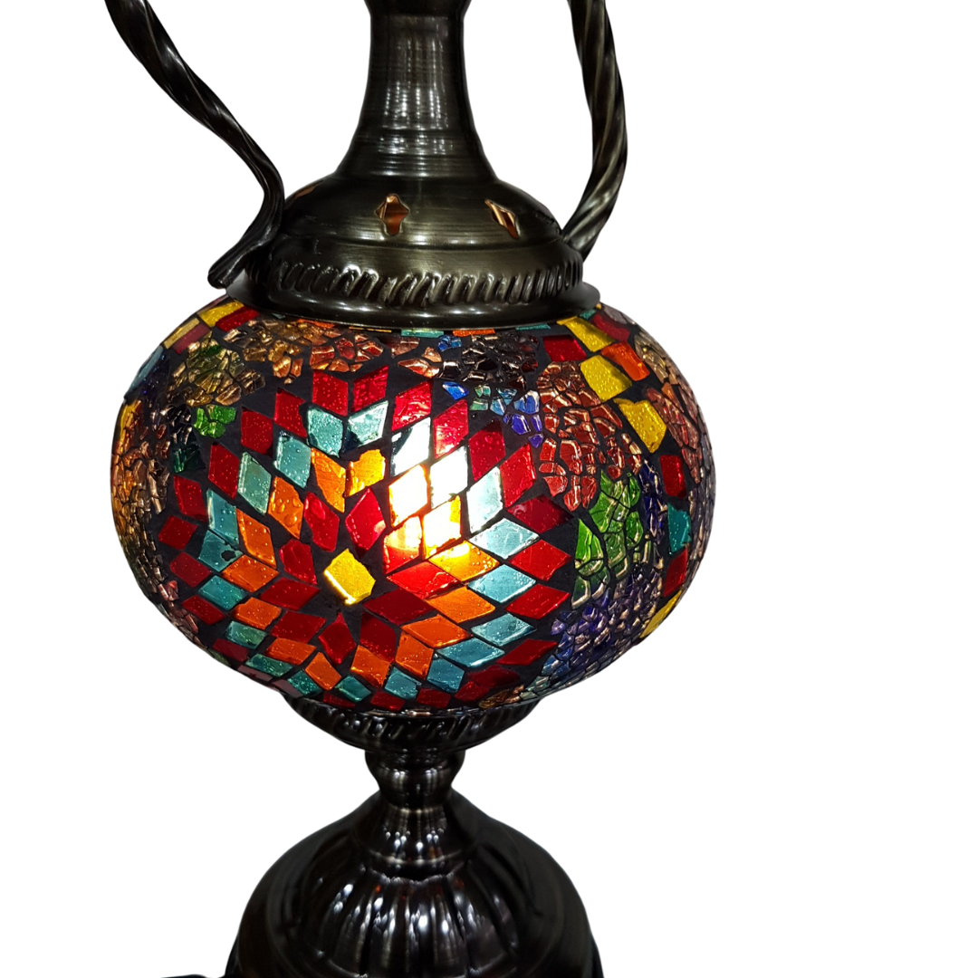 Turkish Mosaic Teapot Lamp - TL10