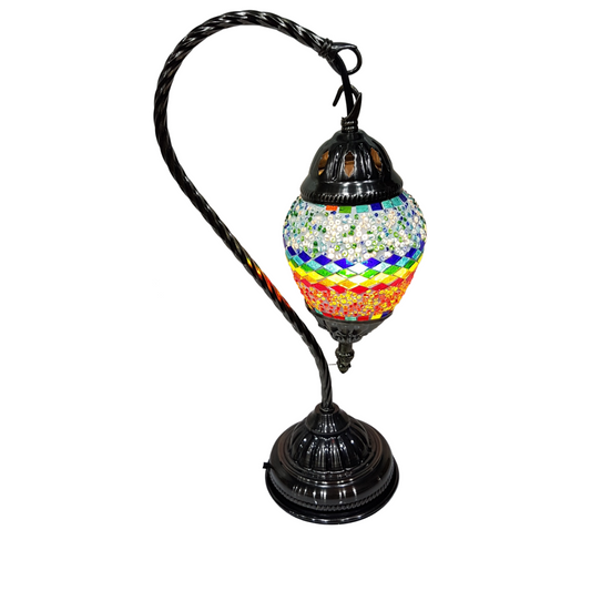 Turkish Mosaic Swan Lamp - TL15