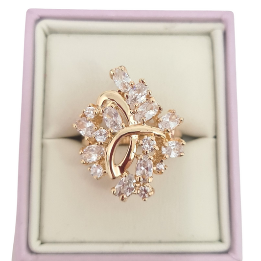 Huge Statement CZ Ring