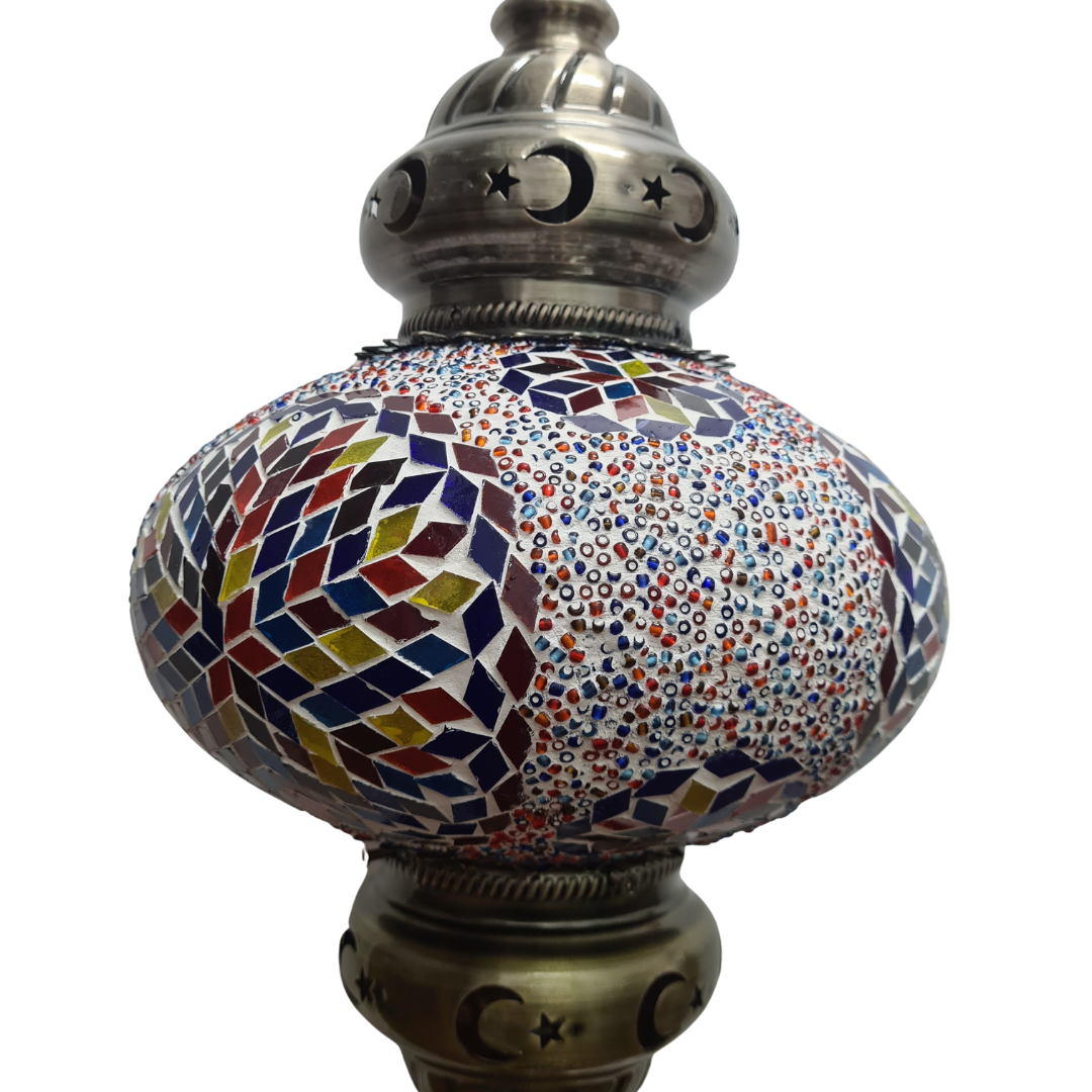 Large Globe Turkish Mosaic Lamp - TL25