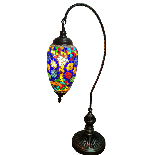 Turkish Swan Mosaic Lamp - TL21