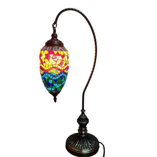 Turkish Swan Mosaic Lamp - TL21