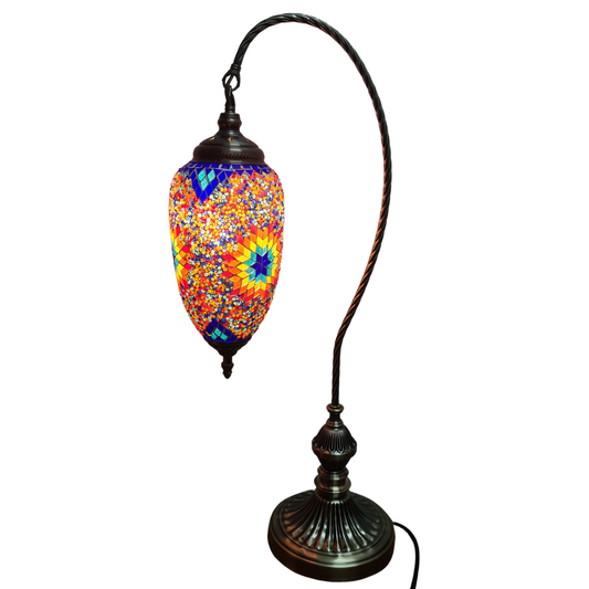 Turkish Swan Mosaic Lamp - TL21