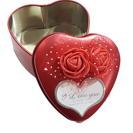 Red Heart Tin