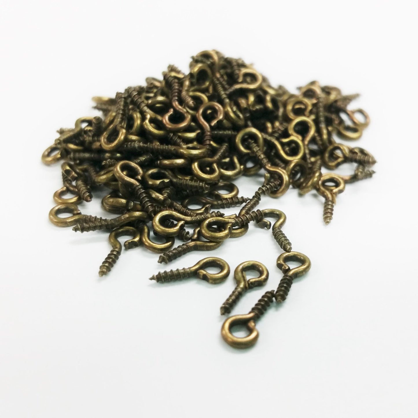 7mm Bronze Screw Eye Pins